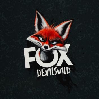 Preview: French Terry Panel ca. 85cm Fox Devilswild by Thorsten Berger von Swafing